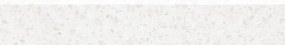 Sokel Rako Porfido biela 9,5x60 cm mat / lesk DSAS4810.1, 1 ks