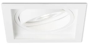 RENDL R12707 GRANADA podhľadové svietidlo, hranaté výklopné biela