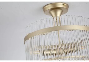 Searchlight 11300-3GO - Prisadený luster LARA 3xE27/60W/230V