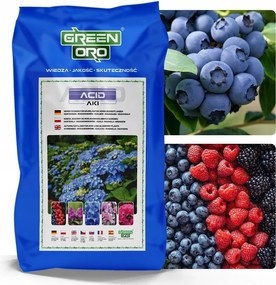 Jesenné hnojivo pre čučoriedky, maliny, černice, stromčeky Acid Aki 24kg
