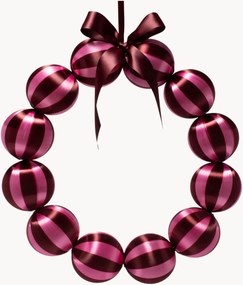 Vianočný veniec Baubles, v rôznych veľkostiach