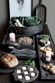 Dlhý úzky drevený servírovací podnos s uchami Tours Tray - 90*20*8 cm