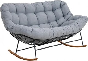 MI Dvojité hojdacie kreslo NUBE