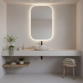 Rea Pearl Warm, umývadlo na dosku 505x380x135 mm, béžová, REA-U0617