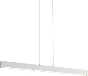 Závesná lampa biela vrátane LED 3-stupňové stmievanie 2700-4000K s prepínačom - Keane