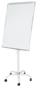 Magnetická plastová flipchart tabuľa na kolieskach 70 x 100 cm