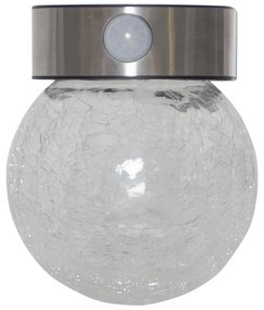 Vonkajšie nástenné solárne LED svietidlo Star Trading Glory, výška 14,5 cm