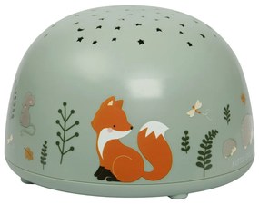 A Little Lovely Company - lampa s projektorom - kamaráti z lesa
