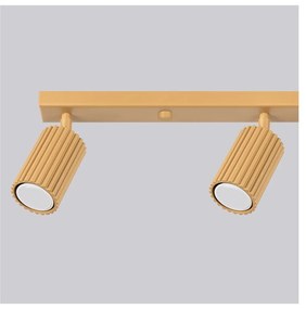 Bodové svietidlo v zlatej farbe 6,5x81 cm Gleam – Sollux
