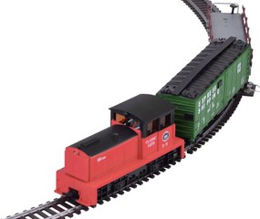 JOKOMISIADA Elektrická vláčiková súprava s klasickou lokomotívou a riadiacou jednotkou H0 1:87 RC0652