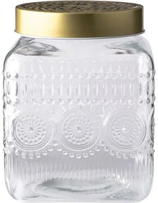 Altom Súprava sklenených dóz so zlatým vekom Daisy 1,8 l, 4 ks, 1,8 l
