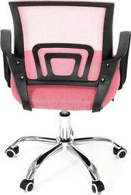 Detská otočná stolička ružová KA-L103 PINK