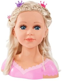 Bayer Design Hlava bábiky Charlene Super Model na česanie a líčenie (blond)  (100396275)
