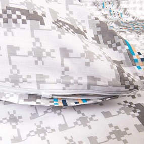BAVLNENÉ POSTEĽNÉ OBLIEČKY COTTONLOVE 220X200 CM, 2KS 70X80 CM VZOROVANÉ
