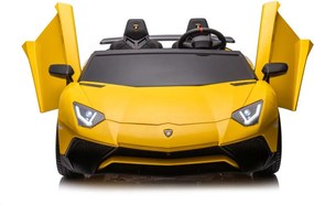 LEAN CARS Lamborghini XXL batéria do auta A8803 žltá 24V