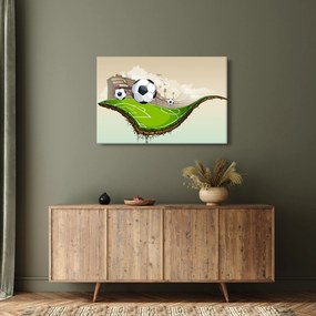 Obraz - Futbalové ihrisko (90x60 cm)