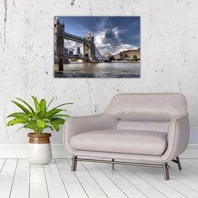 Obraz - Tower Bridge v Londýne (70x50 cm)