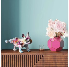 Splash Bulldog dekorácia mix 32 cm