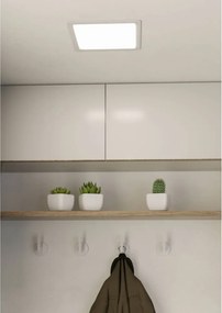 Biele LED podhľadové stropné svietidlo 22x22 cm FUEVA 5 – EGLO