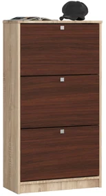 Botník Satori (dub sonoma + wenge). Vlastná spoľahlivá doprava až k Vám domov. 1069957