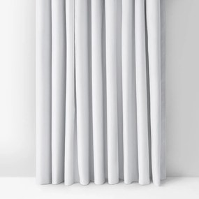 Goldea zatemňovací záves blackout so saténovým leskom - strieborný 270x240 cm