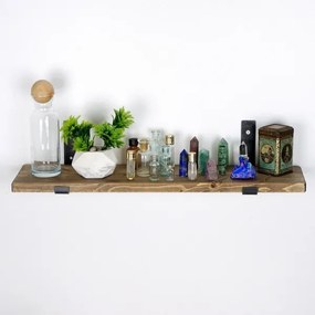 Nástenná polica 16x60 cm smrek