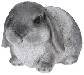 Veľkonočný zajačik v šedej farbe 10 cm
