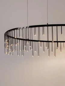 Luxusný luster Stellar 100 čierna
