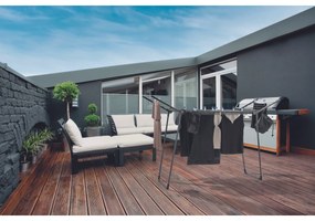 Leifheit Sušiak na bielizeň PEGASUS 150 Solid Slim Black