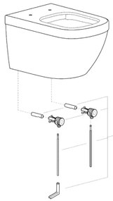 GROHE 39328000 - Závesné WC EURO CERAMIC 540 × 374 mm keramika/biela