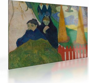 Sklenený obraz - Paul Gauguin, Arlésiennes (Mistral) , reprodukcia (70x50 cm)