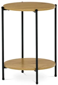 Odkladací stolík Autronic 44x56 cm prírodná MDF CT-G1005 OAK