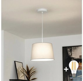 Brilagi - LED luster na lanku CERIA 1xE27/40W/230V, priemer 30 cm, sivý