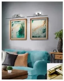 LED nástenné svietidlo Davinci 48 zlaté