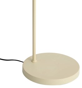 Japandi oblúková stojaca lampa béžová s tienidlom - Bida