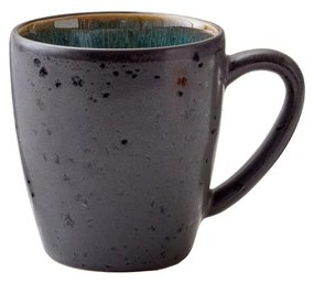 Zelený/čierny keramický hrnček 190 ml Gastro Green/Black – Bitz
