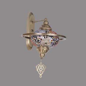 Nástenné svietidlo YENI 1xE27/40W/230V bronzové