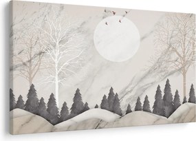 Obraz - Zimná krajina (90x60 cm)