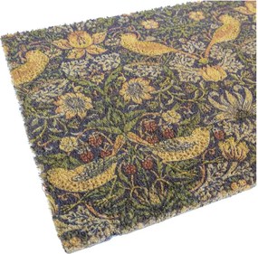 Rohožka z kokosového vlákna 40x60 cm William Morris Strawberry Thief – Artsy Doormats