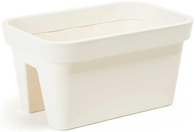 PLASTOVÝ KVETINÁČ LYS 24X29X45 CM KRÉMOVÁ