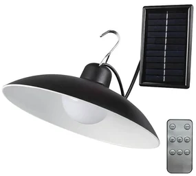 Polux LED Solárna lampa CELINA LED/1,8W/3,7V IP44 + diaľkové ovládanie SA1818