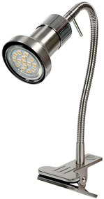 Candellux ARKON Stolná lampa 1x50w Gu10 Satin Nickel + Chrome Without Bulbs 41-60020