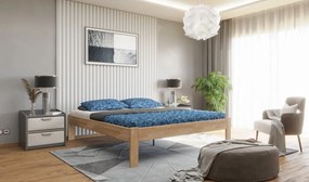 Posteľ Tema Futon 180x200 cm, prírodný buk