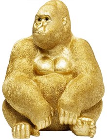 Monkey Gorilla XL dekorácia zlatá