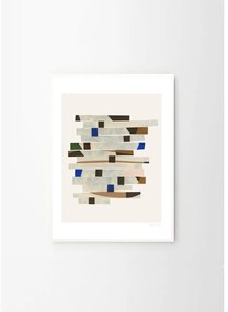 Plagát 50x70 cm Cut up Stripes – Berit Mogensen Lopez – The Poster Club