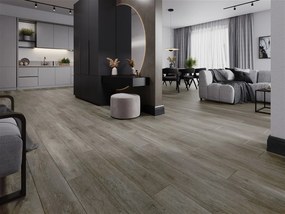 Mexen Sherwood, vinylová podlaha 1240x182 mm SPC 6,5 mm, IXPE 1,5 mm, 4-stranná V-drážka, dub, F1051-1240-182-505-4V1-01