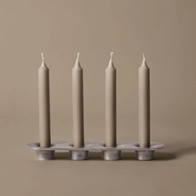 Ferm Living Adventný svietnik Soothe Aluminium