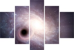 Obraz - Špirálna galaxia (150x105 cm)