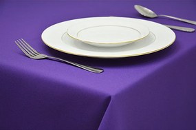 Dekorstudio Obrus na stôl - fialový Rozmer obrusu (šírka x dĺžka): 110x160cm