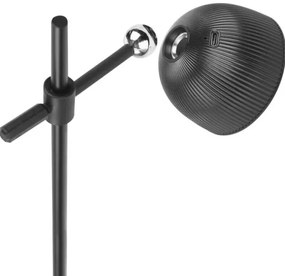 LED Stmievateľná nabíjacia stolná lampa magnetická 4v1 LED/4,2W/3,7V 4000K čierna
